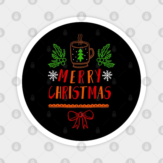 Christmas Punsch Design Cool Xmas Gift Idea Magnet by Macphisto Shirts